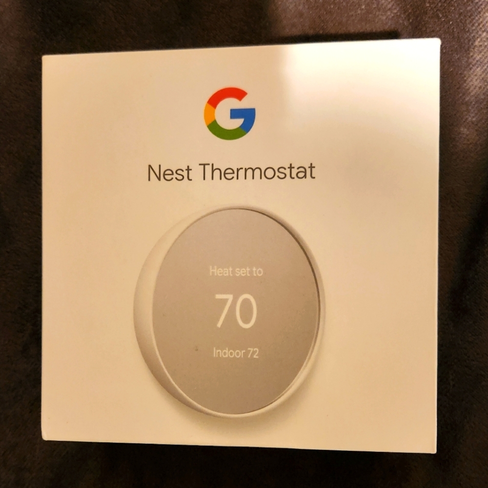 Google Nest WiFi Programmable thermostat- G4CVZ model snow